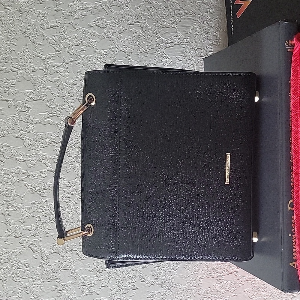 Rebecca Minkoff Paris pochette top handle crossbody handbag - Picture 4 of 8